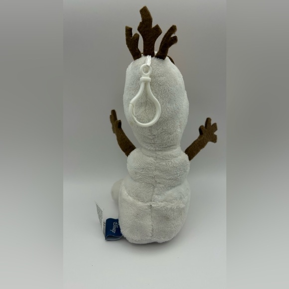 Disney Frozen Olaf Plush 7” Snowman Stuffed Animal Toy With Hook On Head Stuffie - Picture 2 of 5